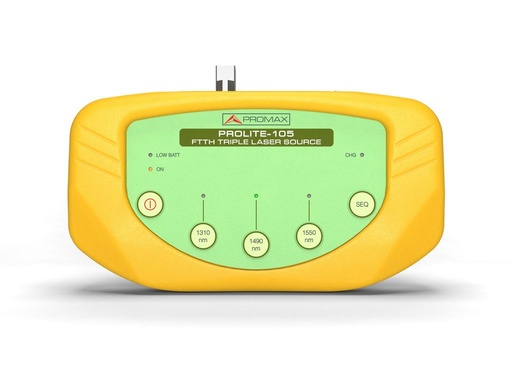 [PROLITE-105] PROLITE-105 · Fuente láser triple PROMAX para certificación FTTH e ICT
