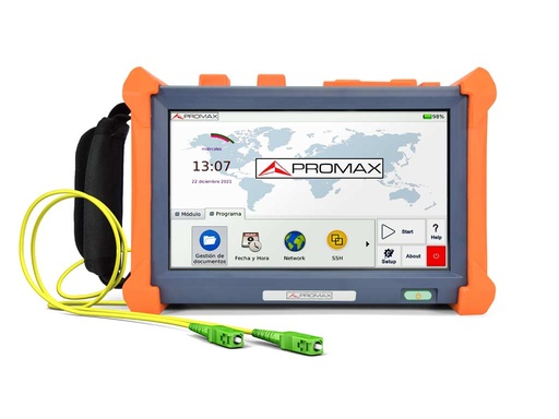 [PROLITE-53B] PROLITE-53B · OTDR monomodo y multimodo PROMAX de cuatro longitudes de onda