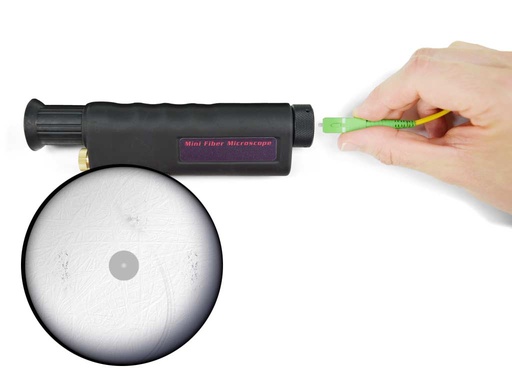 [AF-012] AF-012 · Microscopio de 200 aumentos para conectores de fibra PROMAX