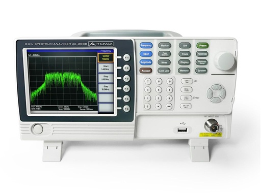 [AE-366B] AE-366B · Analizador de espectros económico de 3 GHz PROMAX