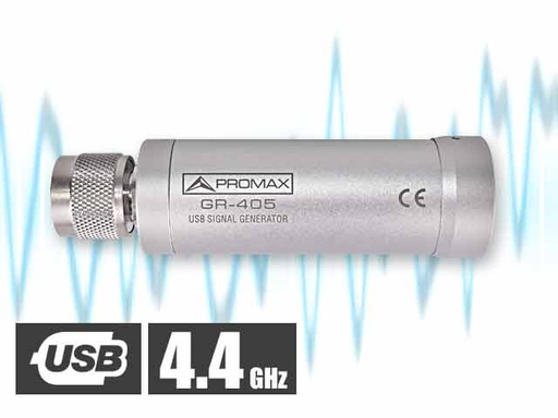 [GR-405] GR-405 · Generador de RF USB de 35 MHz a 4,4 GHz PROMAX