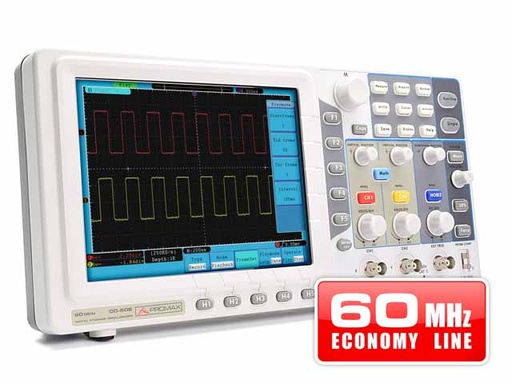 [OD-606] OD-606 · Osciloscopio digital 60 MHz 2 canales PROMAX