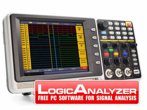 [OL-612] OL-612 · Osciloscopio 100 MHz con analizador lógico de 16 canales PROMAX