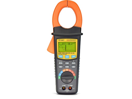 [CT-327] CT-327 · Pinza vatimétrica y de armónicos PROMAX con datalogger