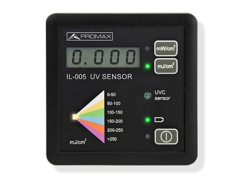 [IL-005] IL-005 · Sensor de dosis de luz ultravioleta UV-C PROMAX