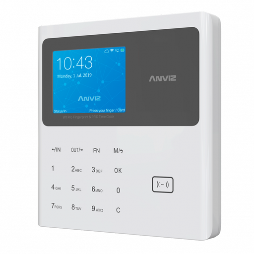 [W1C-PRO] Anviz W1C-PRO - Terminal de control de presencia tarjeta EM y PIN
