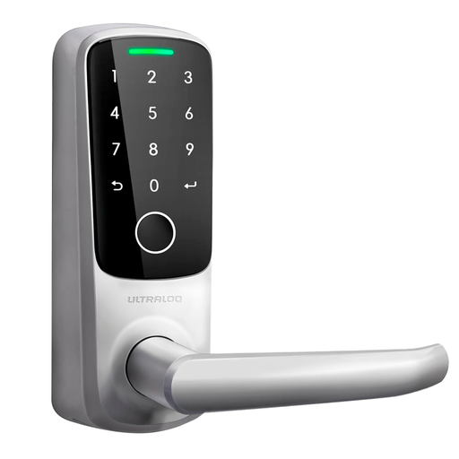[UL-LATCH5-FINGERPRINT] Anviz UL-LATCH5-FINGERPRINT - Cerradura inteligente Ultraloq huella, PIN y app, WiFi y Bluetooth