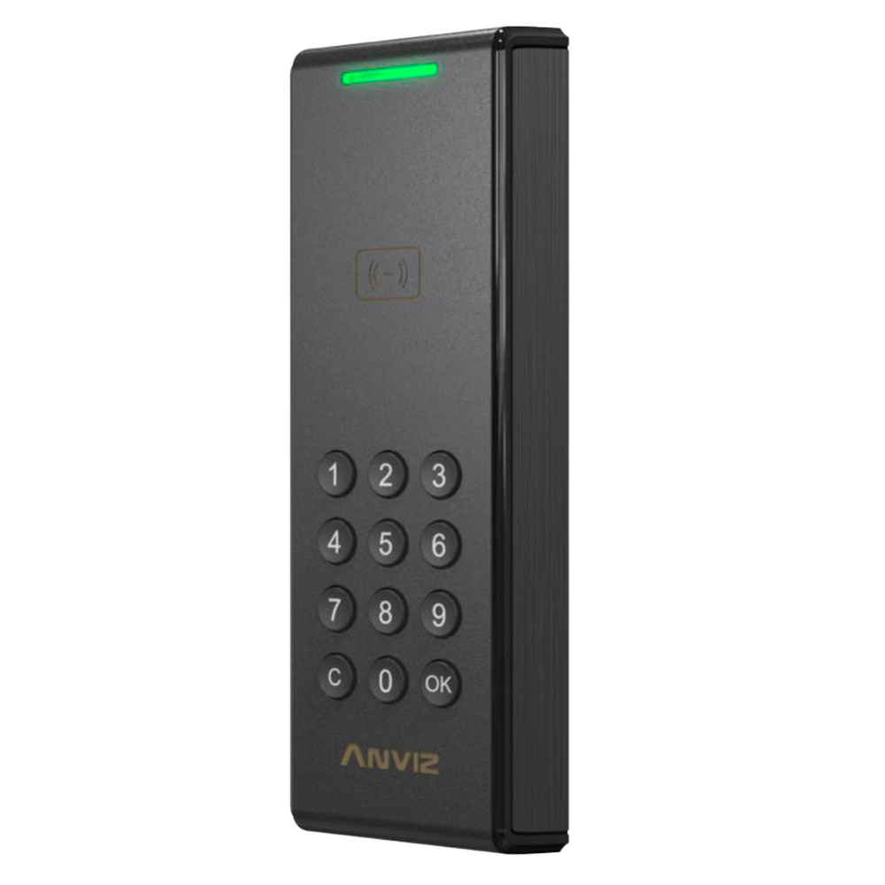 Anviz C2KA-OSDP - Lector de accesos tarjeta EM/MF y teclado, OSDP y Wiegand, IP65