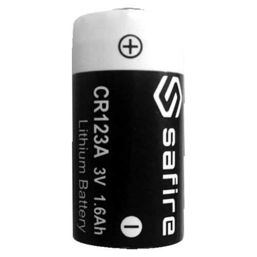 Safire BATT-CR123A - Pila de litio CR123A 3 V 1600 mAh no recargable