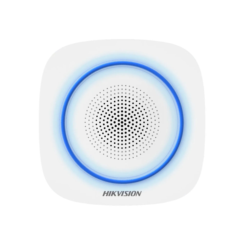 Hikvision AX Pro DS-PS1-I-B-WE - Sirena interior vía radio, indicador azul