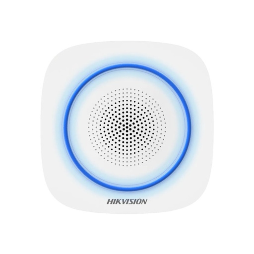 [DS-PS1-I-B-WE] Hikvision AX Pro DS-PS1-I-B-WE - Sirena interior vía radio, indicador azul