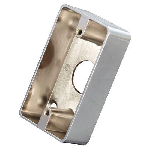 MBB-811B-M - Caja de superficie de aleación de zinc para pulsador de salida