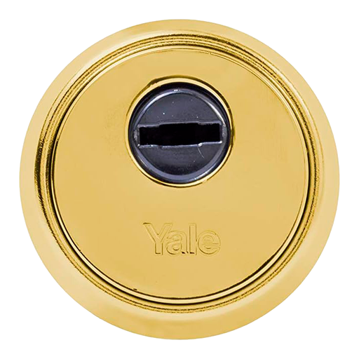 [YALE-ESCUTCHEON-M5-G] Escudo de seguridad M5 dorado para cilindro europerfil YALE-ESCUTCHEON-M5-G