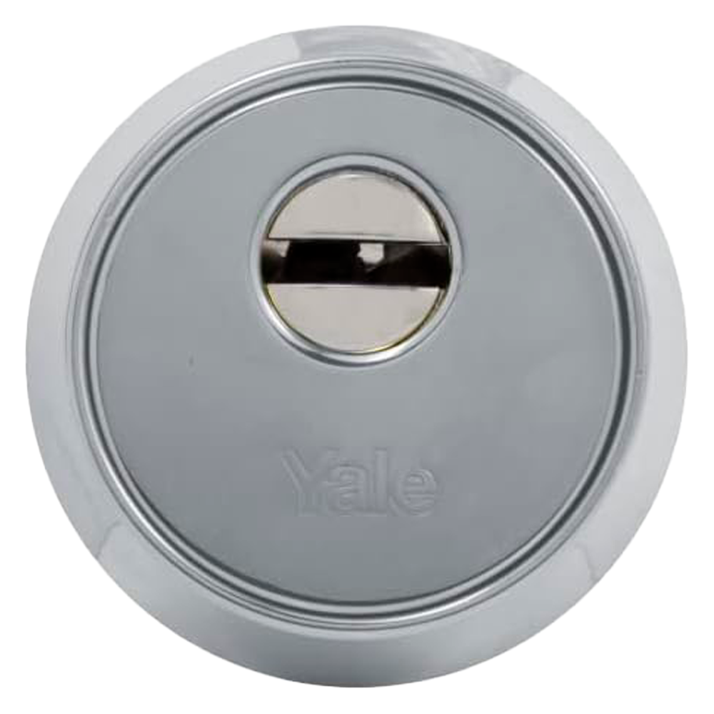 Escudo de alta seguridad Nexus plateado para cilindro europerfil YALE-ESCUTCHEON-NEXUS-S