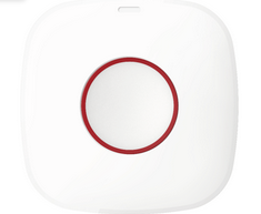 [DS-PDEB1-EG2-WE] Hikvision AX Pro DS-PDEB1-EG2-WE - Pulsador de emergencia vía radio, 1 botón