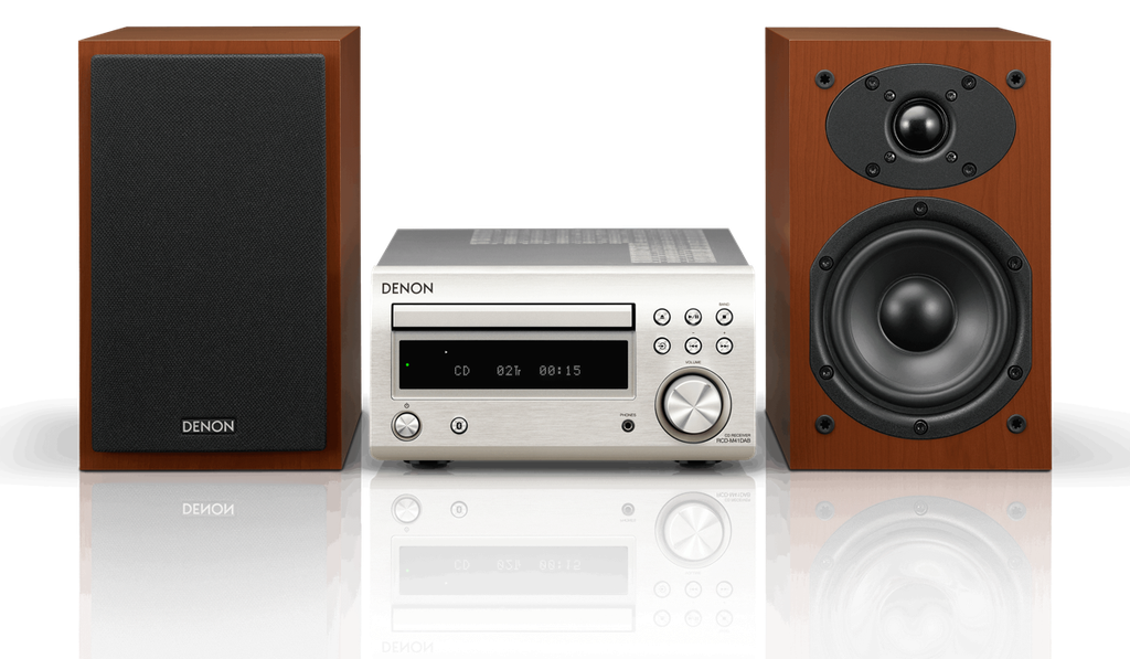 Denon D-M41DAB Plata/Cerezo