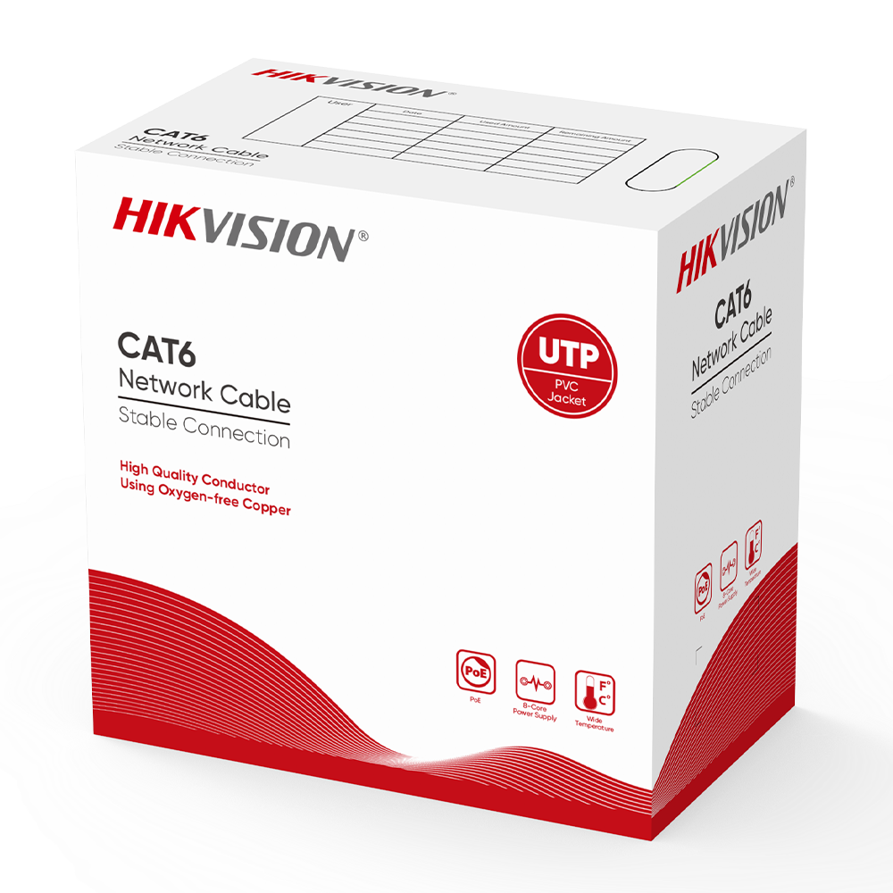 Hikvision DS-1LN6UZC0 - Cable UTP categoría 6