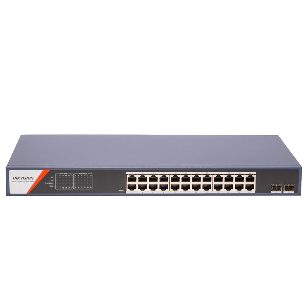 Hikvision DS-3E1526P-SI-24P2F - Switch PoE Gestionable