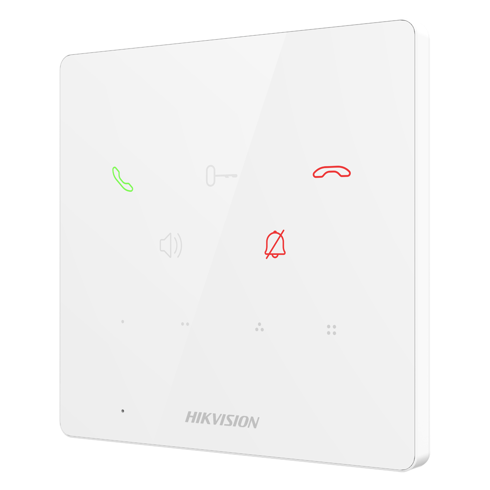 Hikvision DS-KH6000-E1/White - Telefonillo para videoportero