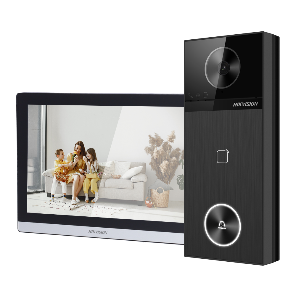 Hikvision DS-KIS610-P - Kit de videoportero 4 Mpx