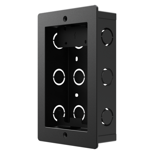 [AK-BR-R20A-BLACK-F] Akuvox AK-BR-R20A-BLACK-F - Panel frontal y caja de registro encastrada