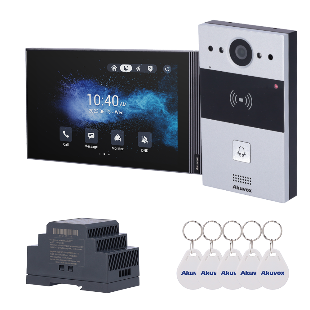 Akuvox AK-KIT203 - Kit de videoportero Linux