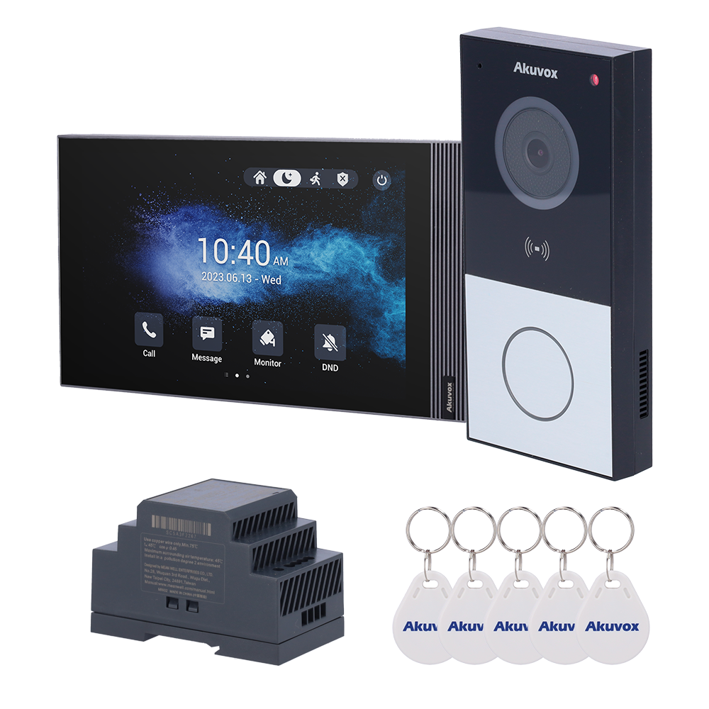 Akuvox AK-KIT204 - Kit de videoportero Linux