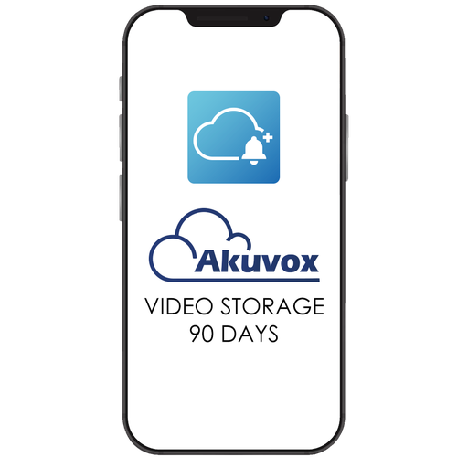 [AK-LICENSE-VIDEOSTORAGE-90] Akuvox AK-LICENSE-VIDEOSTORAGE-90 - Licencia Akuvox Cloud