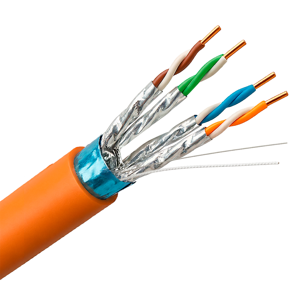Uniview UV-F/FTP6A-500-BC23AWG-DCA-R-O - Uniview cable F/FTP categoría 6A