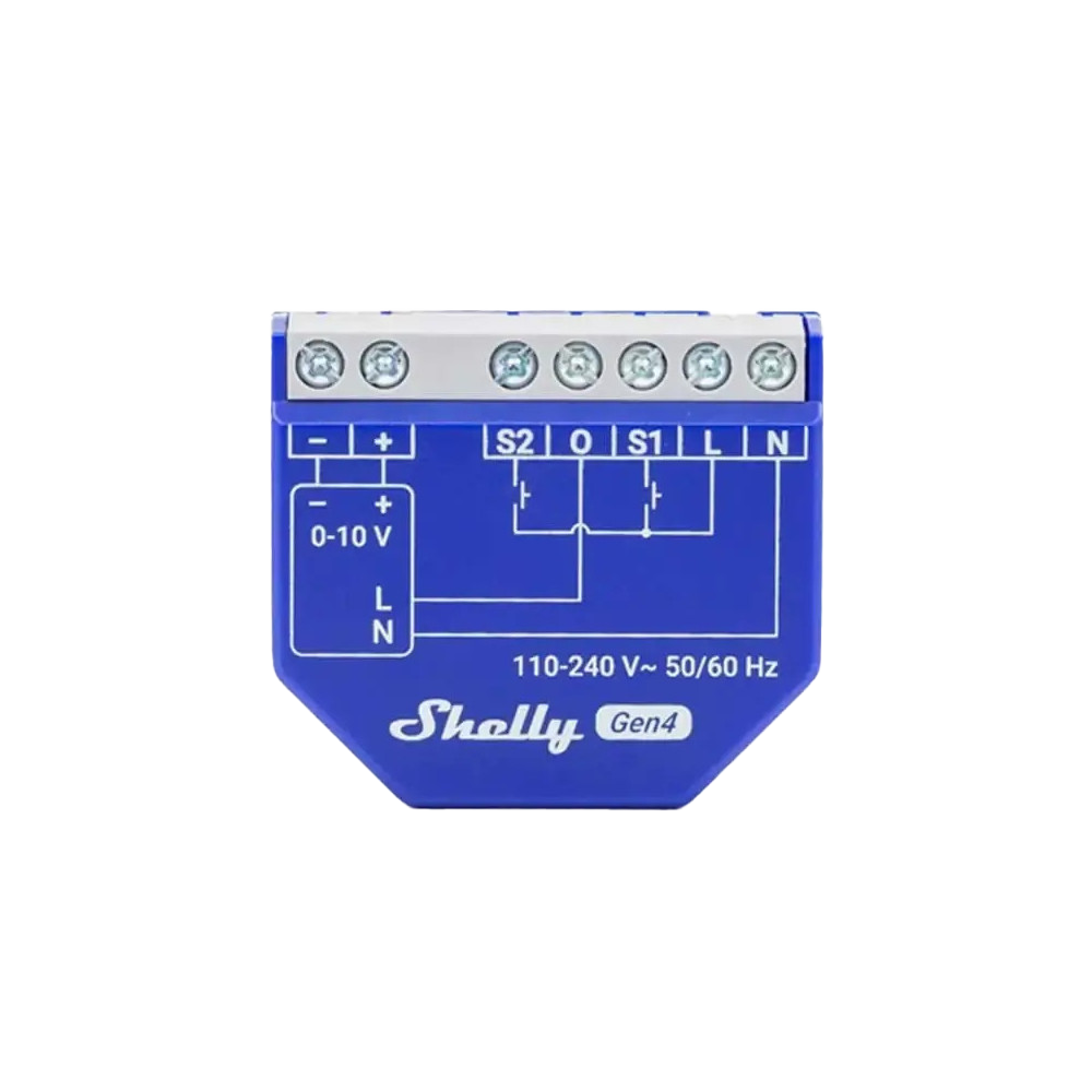 Shelly SH-DIMMER-01-10V-GEN4 - Shelly Dimmer 0/1-10V PM Gen4
