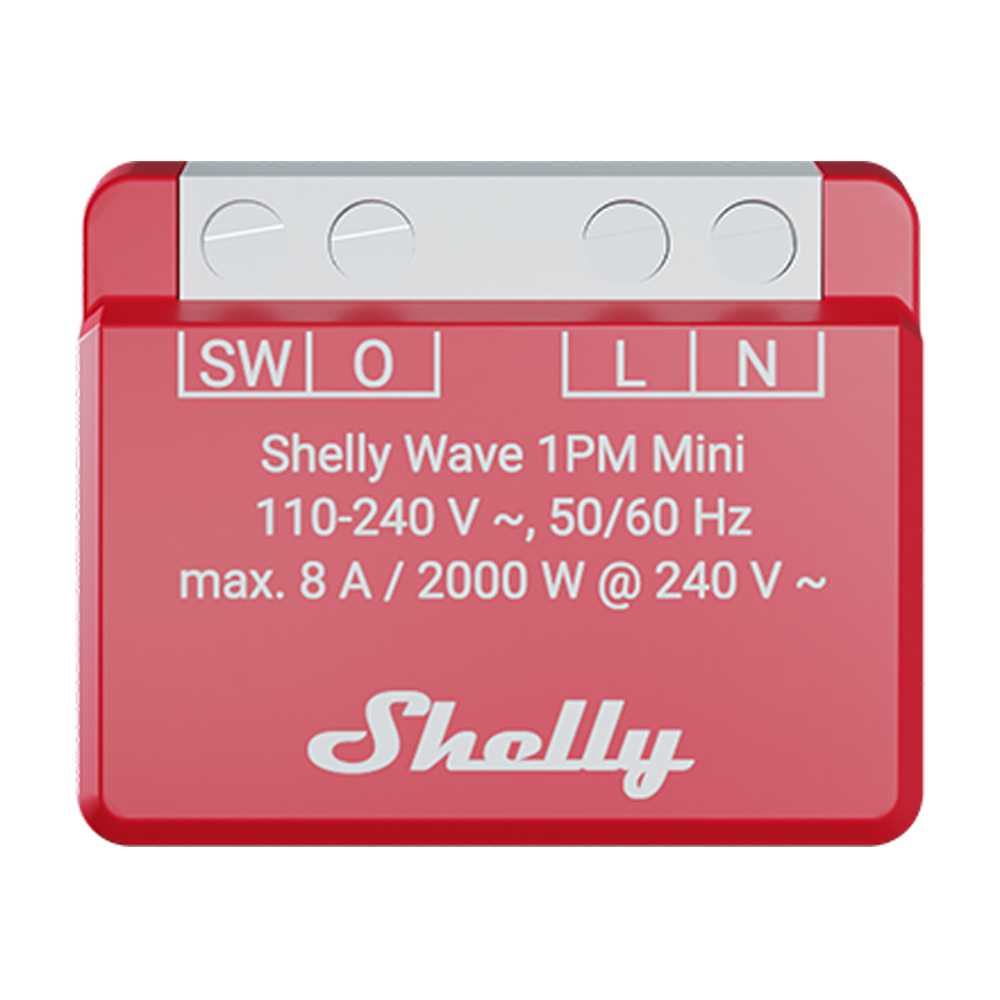 Shelly SH-WAVE-1PM-MINI - Relé Shelly Wave 1PM Mini