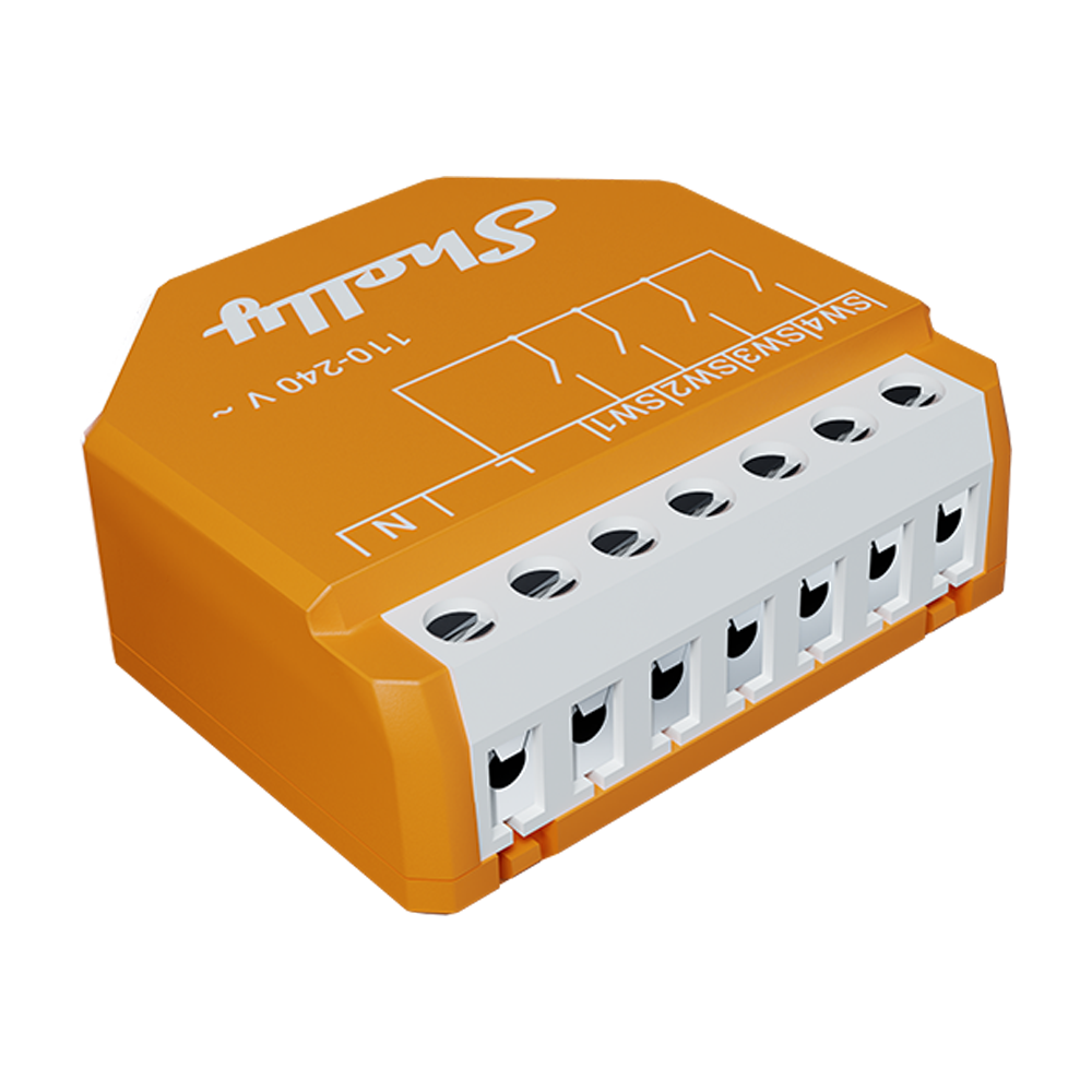 Shelly SH-WAVE-I4-LR - Modulo de Entradas Shelly Wave i4 LR