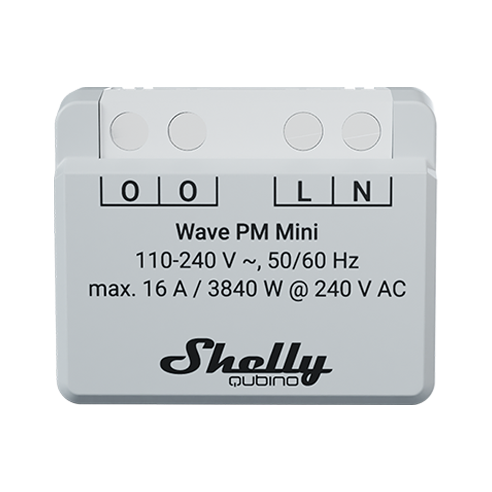 Shelly SH-WAVE-PM-MINI - Medidor Shelly Wave PM Mini