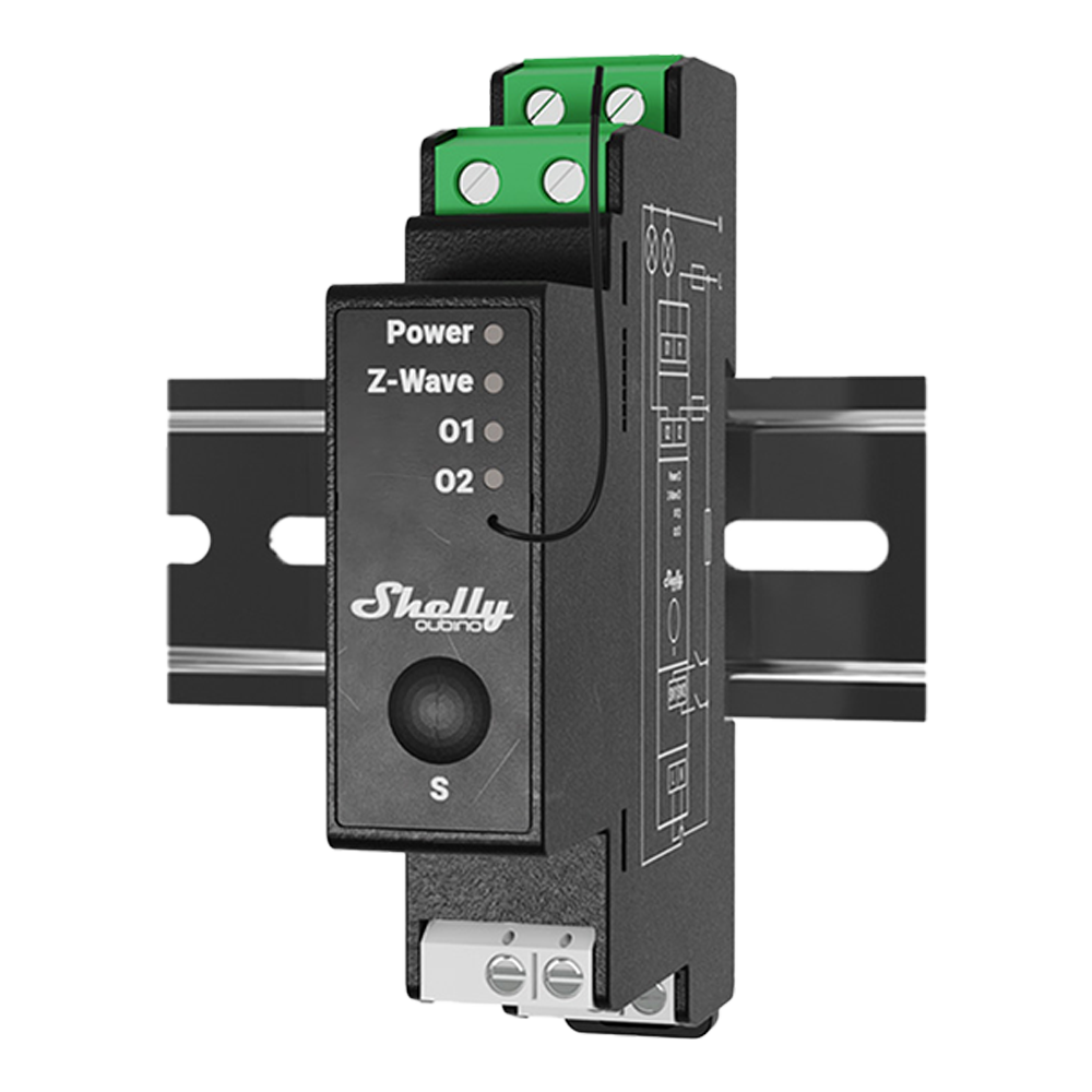 Shelly SH-WAVE-PRO-2 - Relé Shelly Wave Pro 2