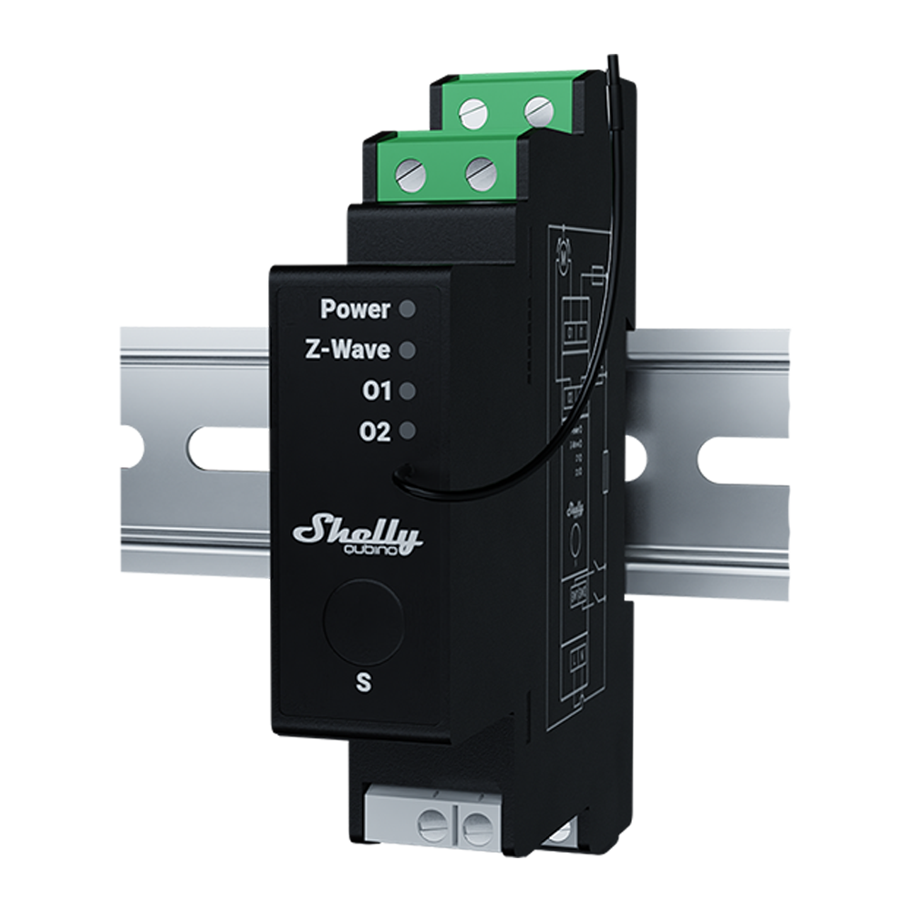 Shelly SH-WAVE-PRO-SHUTTER - Relé Shelly Wave Pro Shutter