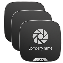 Pack 10 cubiertas personalizables para sirena exterior AJAX - 10XAJ-BRANDPLATES-B