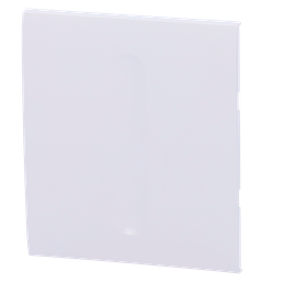 Panel táctil para interruptor de luz regulable AJAX - AJ-CENTERBUTTON-DIMMER-W