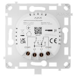 Relé para interruptor de luz de cruce AJAX - AJ-LIGHTCORE-CROSS