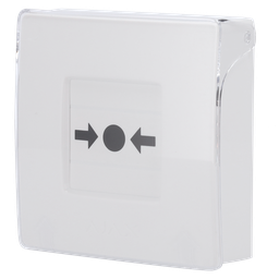 Botón manual de alarma de incendio blanco AJAX - AJ-MANUALCALLPOINT-WHITE
