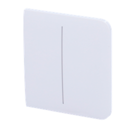 Panel táctil para interruptor de luz doble AJAX - AJ-SIDEBUTTON-2G-W