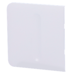 Panel táctil para interruptor de luz regulable AJAX - AJ-SIDEBUTTON-DIMMER-W