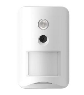 Detector PIR con cámara Hikvision AX HOME DS-PD201PC10-WE